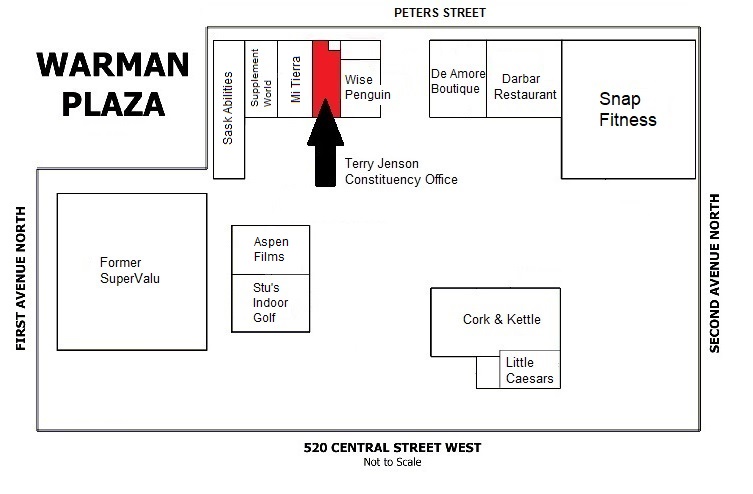 Constituency Office Map